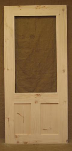 long glass rustic door