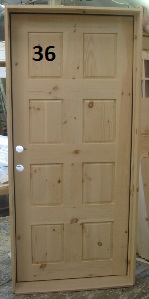 Custom 8 panel door